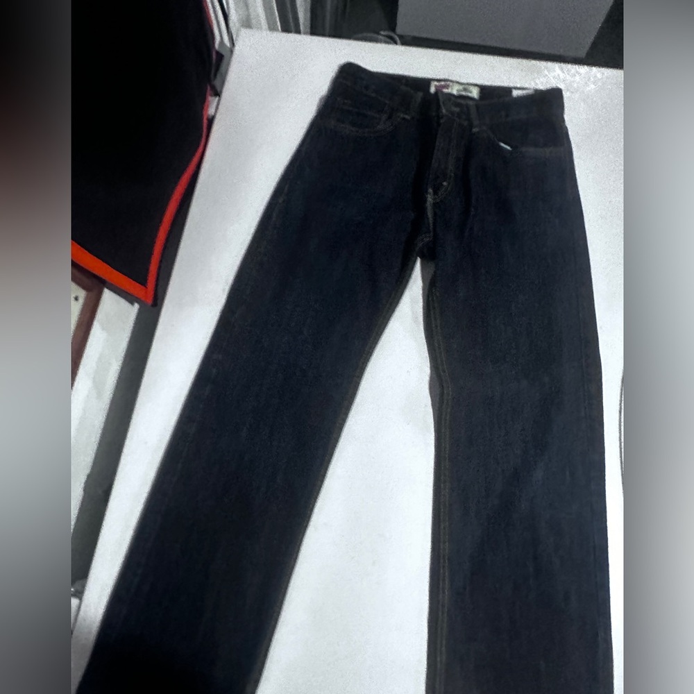 levi 505 straight leg jeans size 16 boys